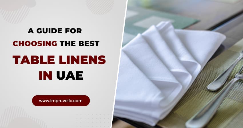 best table linens in UAE