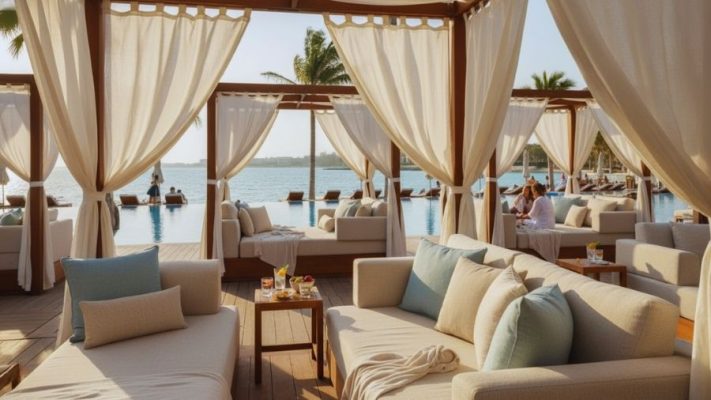 Key Benefits of Good Quality Linen Texture in Beach Club Ambiance in UAE