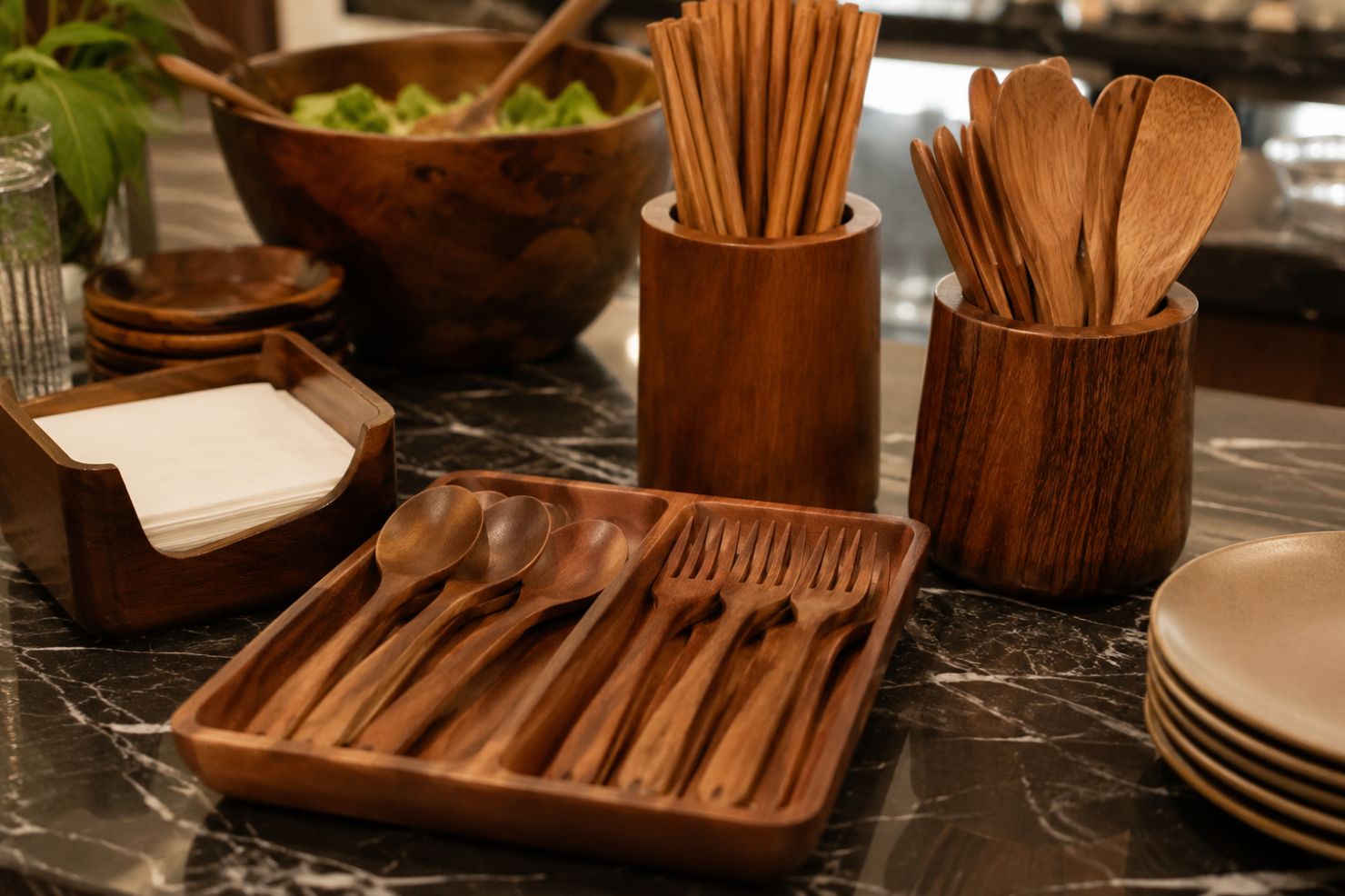 Woodenware Aesthetic Appeal